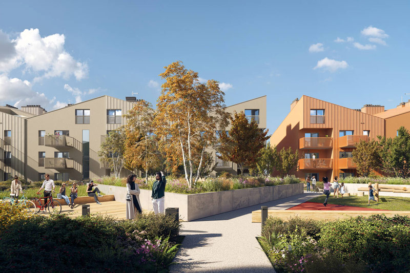 Sarnie Osiedle inspirowane g&oacute;rami i otaczającym krajobrazem projektu Medusa Group