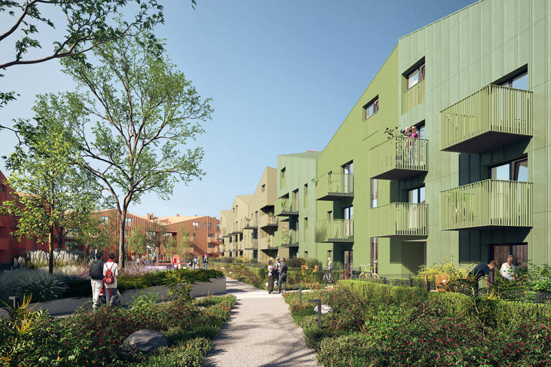 Sarnie Osiedle inspirowane g&oacute;rami i otaczającym krajobrazem projektu Medusa Group