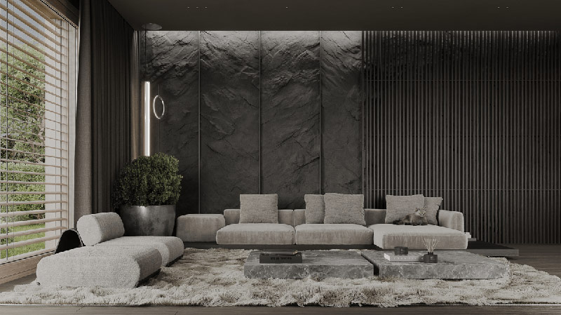 Nowoczesne osiedle SGI w Wilanowie. Prosta bryła i minimalistyczne wnętrza.