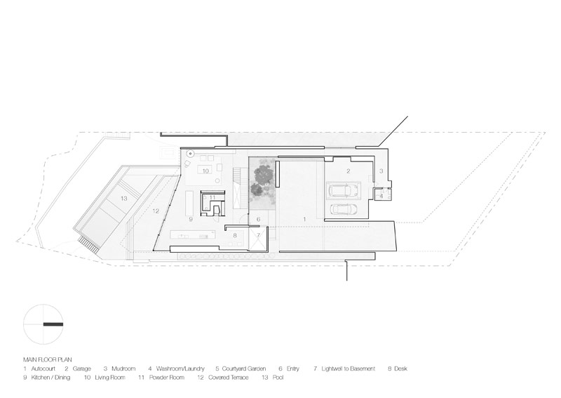 Liminal House. Nowoczesny dom na granicy morza i lądu.