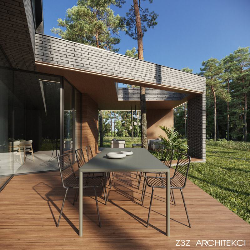 Projekt domu pod Warszawą z nagrodą ICONIC AWARDS: innovativ architecture