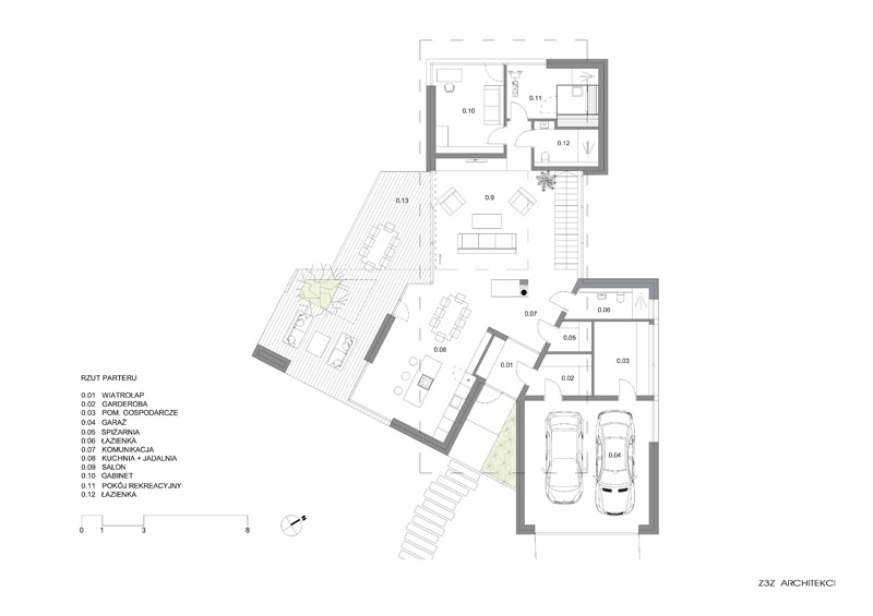 Projekt domu pod Warszawą z nagrodą ICONIC AWARDS: innovativ architecture