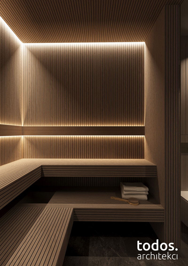 Elegancki minimalizm w otoczeniu natury