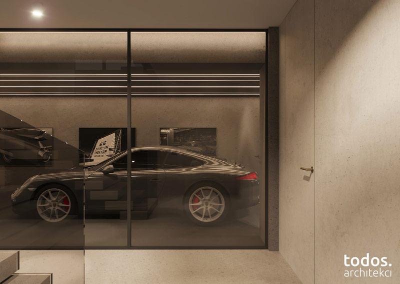 Elegancki minimalizm w otoczeniu natury