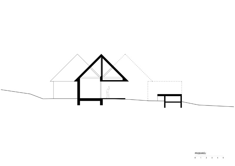 Dom Trójniak &#8211; pomysłowa forma  i przedsmak Beskidów