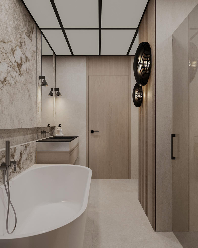 Eklektyczne wnętrze pełne kontrast&oacute;w