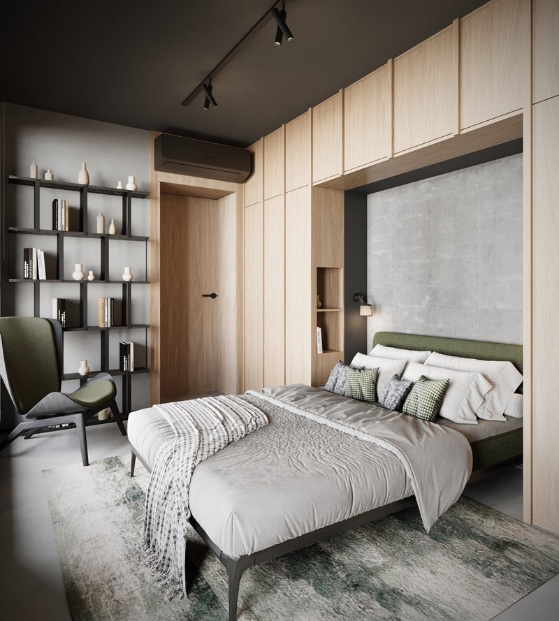 Eklektyczne wnętrze pełne kontrast&oacute;w