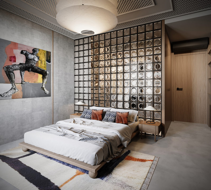 Eklektyczne wnętrze pełne kontrast&oacute;w