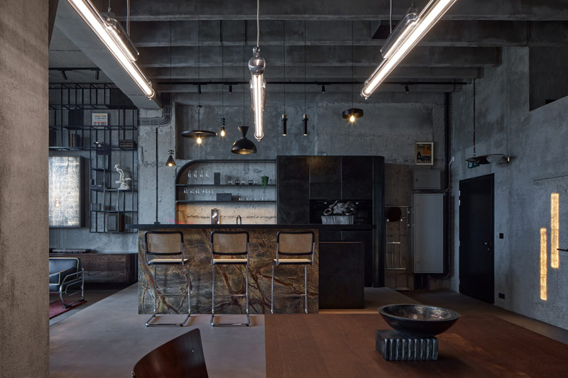 Efektowny loft w dawnej fabryce części lotniczych