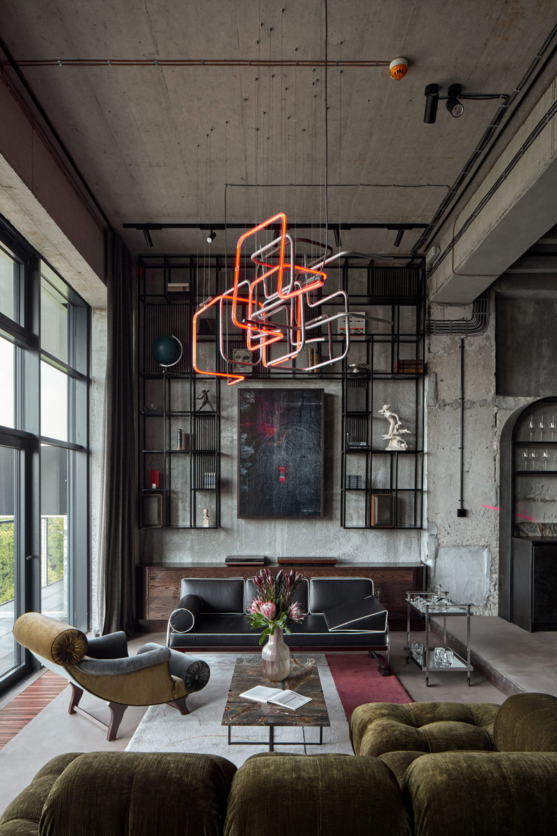 Efektowny loft w dawnej fabryce części lotniczych