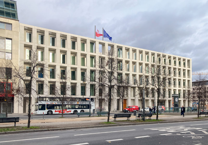 Ambasada RP w Berlinie projektu JEMS Architekci