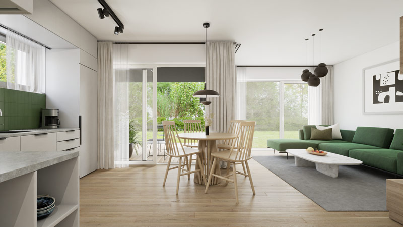 Przyjazne, przemyślane i uciekające monotonii osiedle mieszkalne