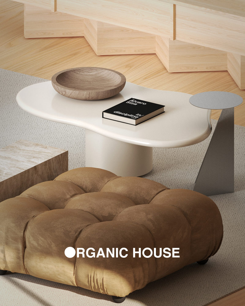 Organic House &#8211; wnętrza domu w centrum miasta inspirowane naturą