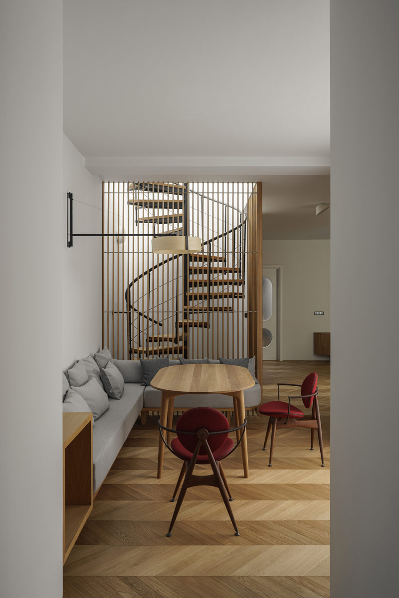 Klimatyczny penthouse z akcentami vintage w nadbudowie kamienicy z 1912 roku