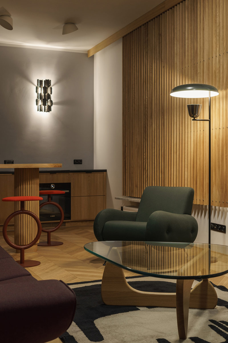 Klimatyczny penthouse z akcentami vintage w nadbudowie kamienicy z 1912 roku