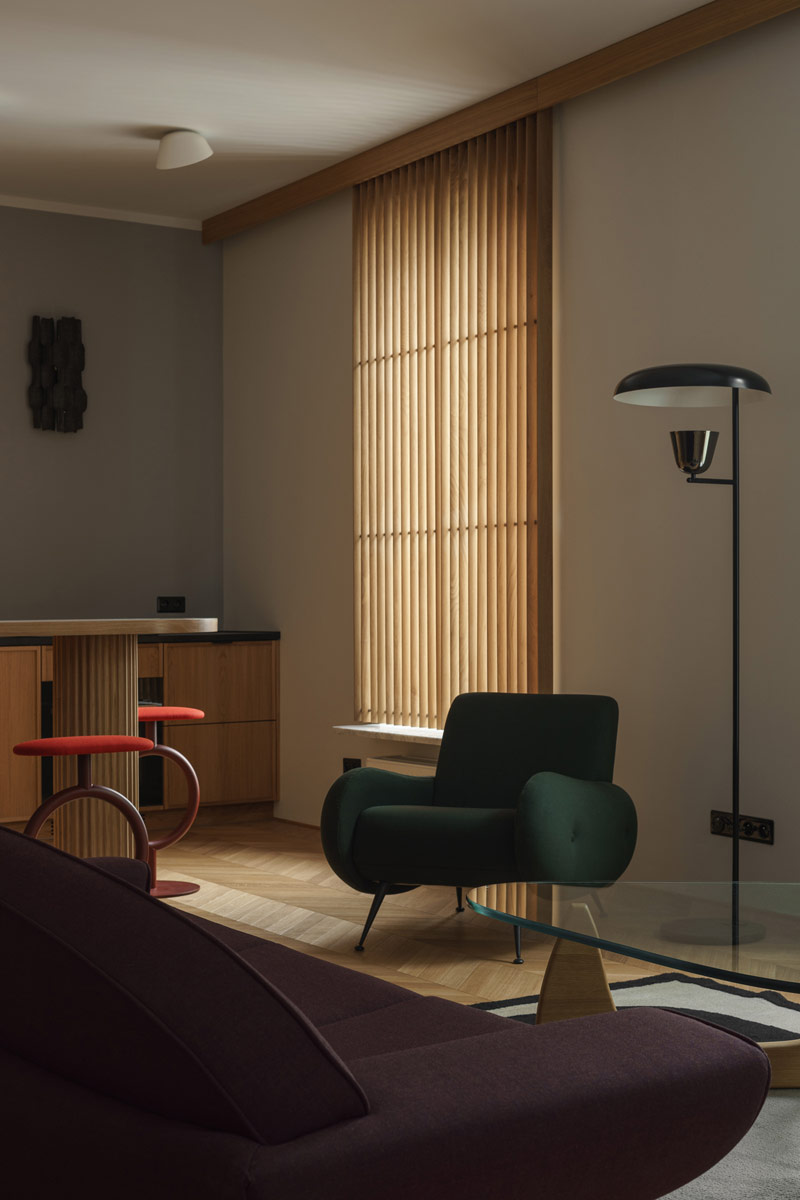 Klimatyczny penthouse z akcentami vintage w nadbudowie kamienicy z 1912 roku