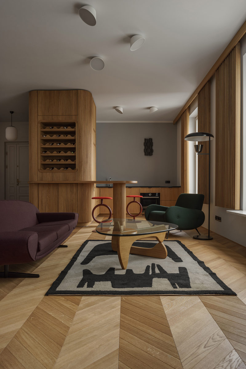 Klimatyczny penthouse z akcentami vintage w nadbudowie kamienicy z 1912 roku