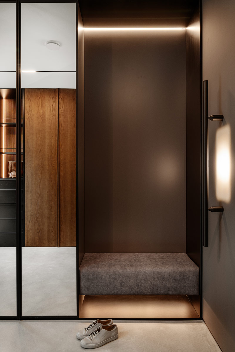 Proste i eleganckie wnętrze, kt&oacute;re wsp&oacute;łgra z naturalnym otoczeniem