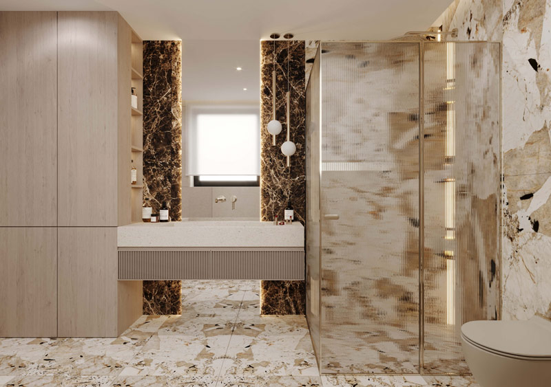 Stonowane kolory i naturalne materiały we wnętrzach domu