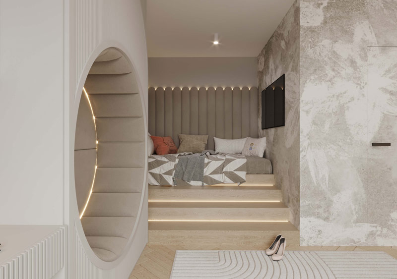 Stonowane kolory i naturalne materiały we wnętrzach domu