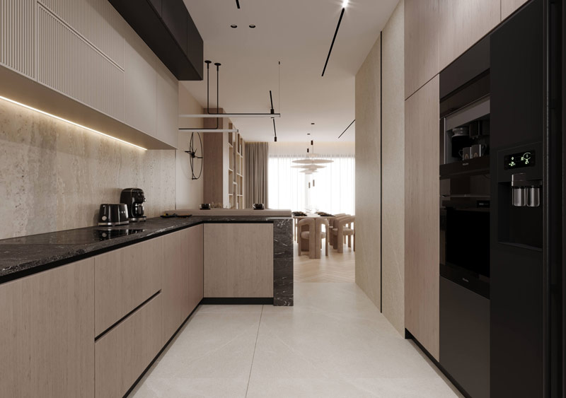 Stonowane kolory i naturalne materiały we wnętrzach domu