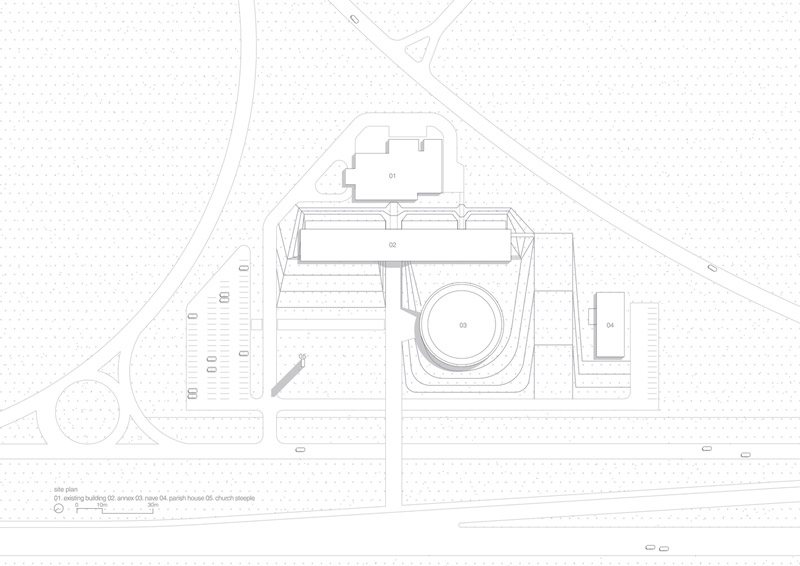 Światło i przestrzeń: Kości&oacute;ł Świętej Rodziny w Brazylii