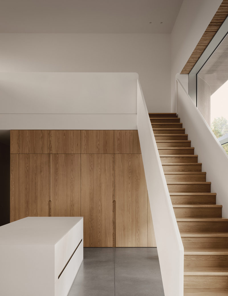 Minimalistyczny biurowiec inspirowany architekturą wiejską