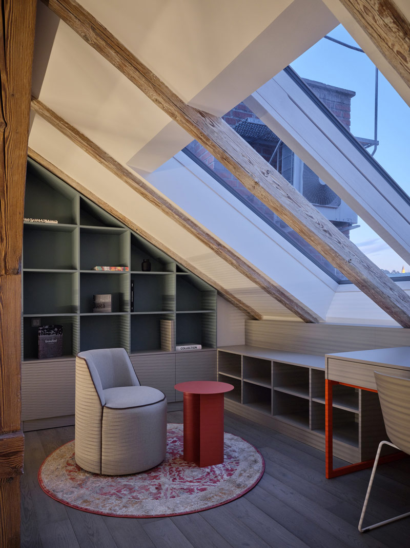 Renowacja poddasza w zabytkowym budynku w Pradze