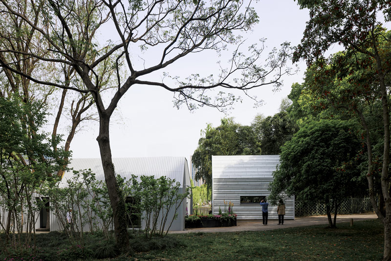 Dom nad Jeziorem: Pawilon Doświadczeń w Szanghaju