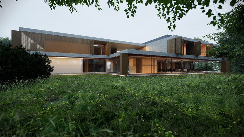 Zen House projektu Przemka Olczyka z Mobius Architekci