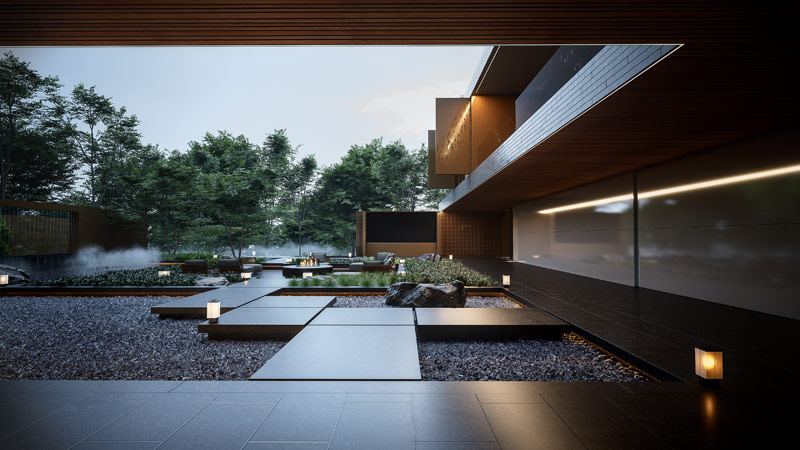 Zen House projektu Przemka Olczyka z Mobius Architekci