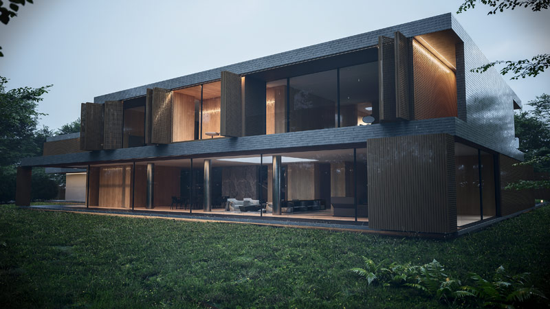 Zen House projektu Przemka Olczyka z Mobius Architekci