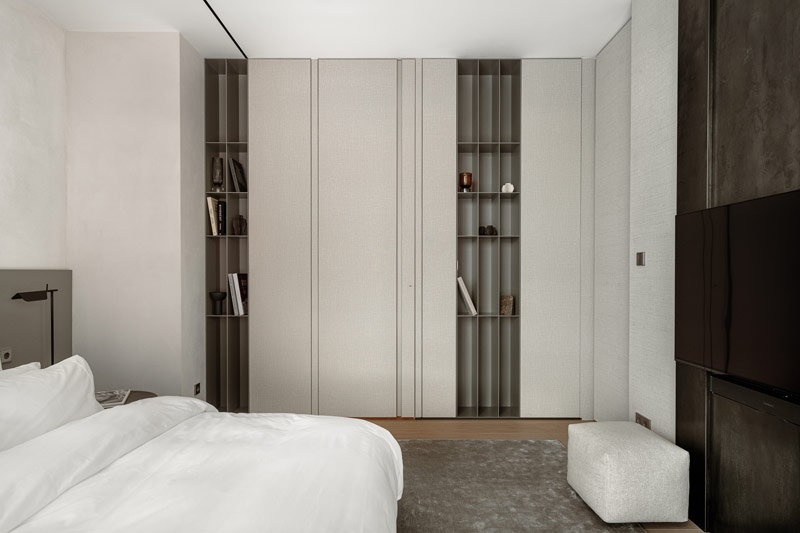 Kojąca harmonia barw we wnętrzach luksusowego apartamentu