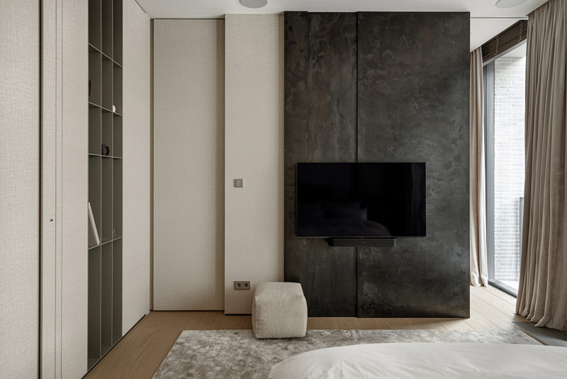 Kojąca harmonia barw we wnętrzach luksusowego apartamentu