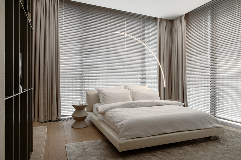 Kojąca harmonia barw we wnętrzach luksusowego apartamentu