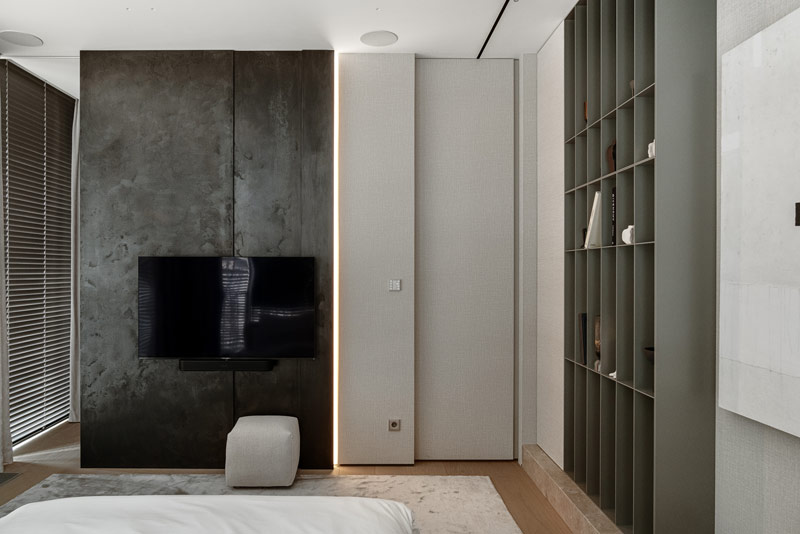 Kojąca harmonia barw we wnętrzach luksusowego apartamentu