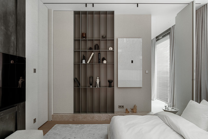 Kojąca harmonia barw we wnętrzach luksusowego apartamentu