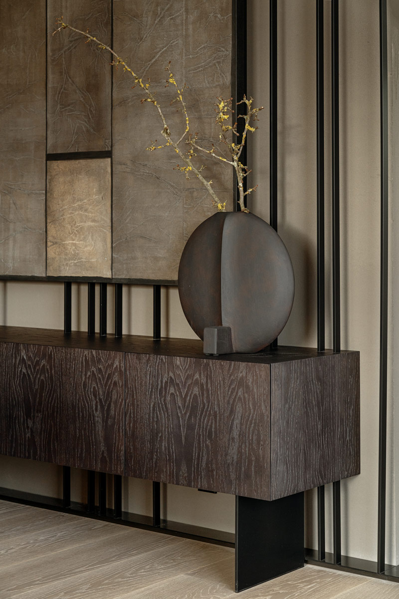 Kojąca harmonia barw we wnętrzach luksusowego apartamentu