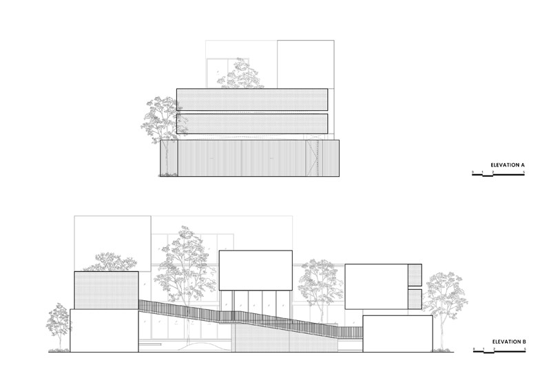 Oryginalny dom z torem biegowym oplatającym część mieszkalną