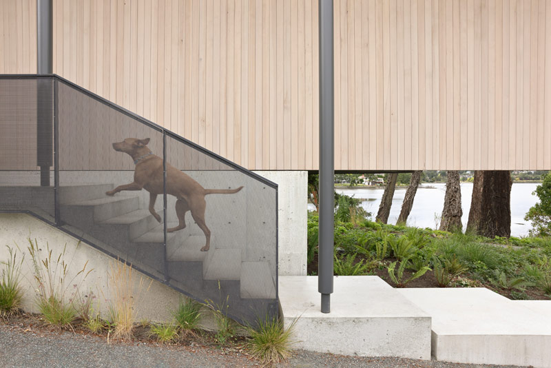 Rozbudowa domu z lat 60. na skalistym, kanadyjskim wybrzeżu