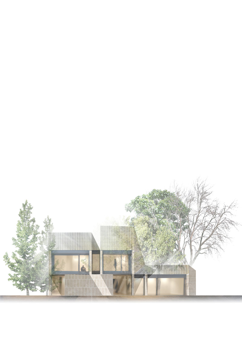 Nietypowa forma domu w Torrelodones