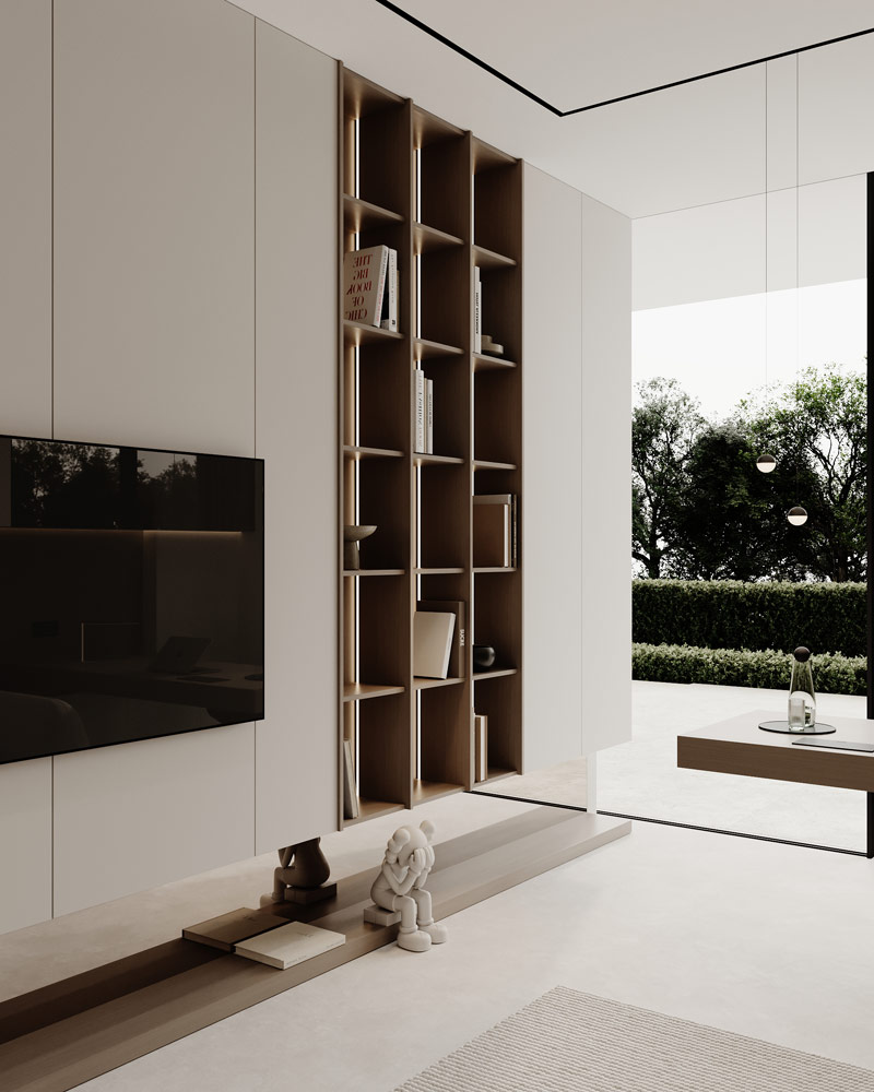 Harmonia i elegancja w luksusowych wnętrzach domu