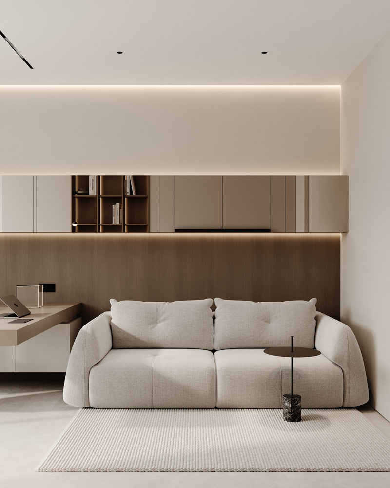 Harmonia i elegancja w luksusowych wnętrzach domu