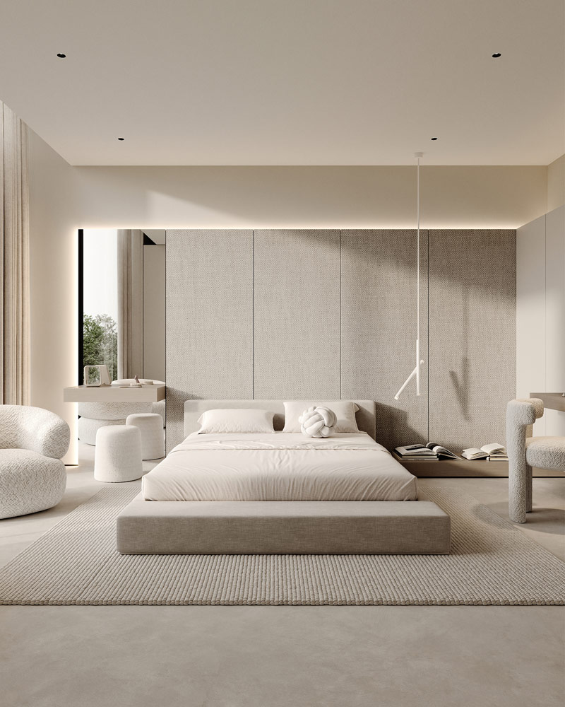 Harmonia i elegancja w luksusowych wnętrzach domu