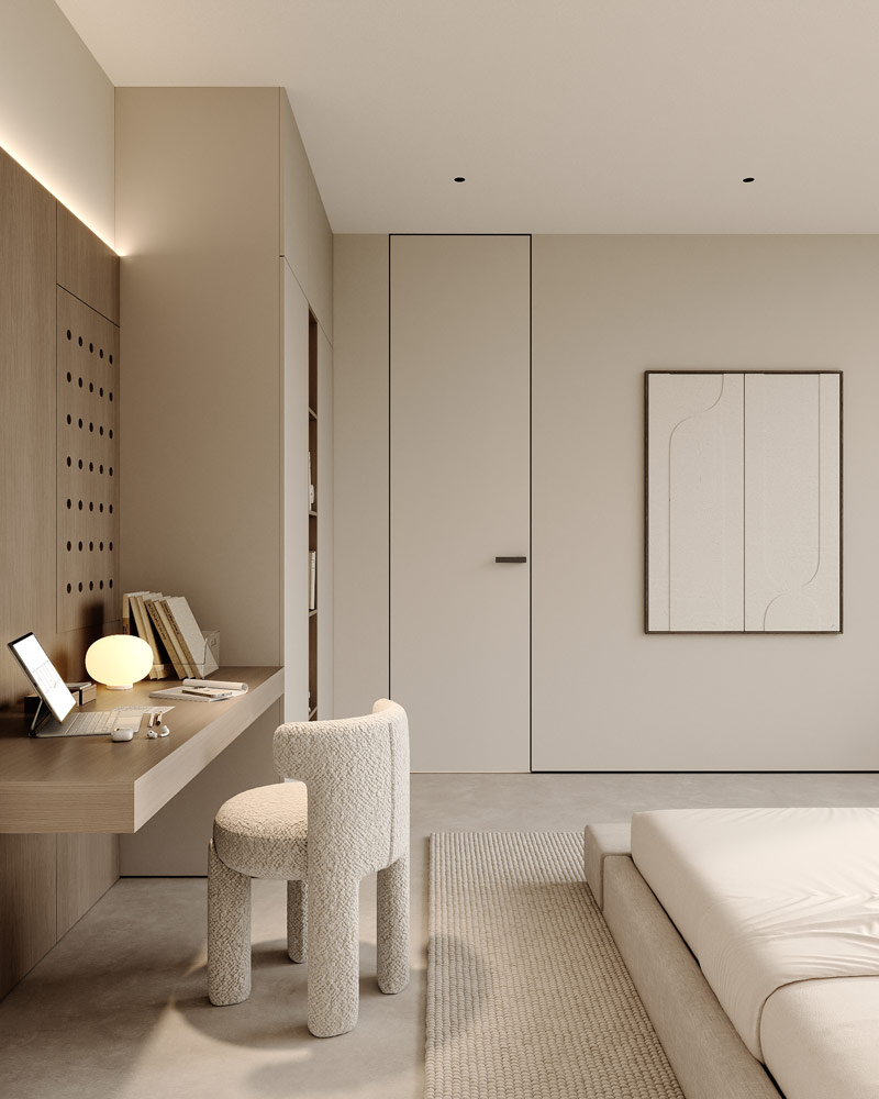 Harmonia i elegancja w luksusowych wnętrzach domu