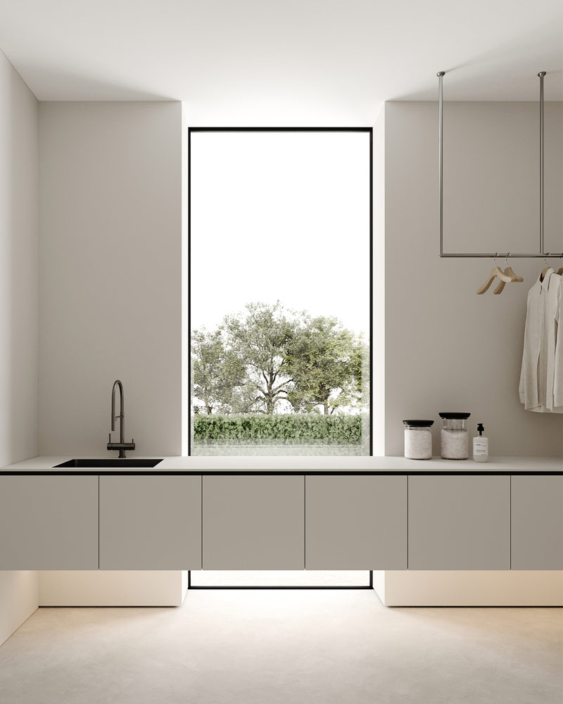 Harmonia i elegancja w luksusowych wnętrzach domu