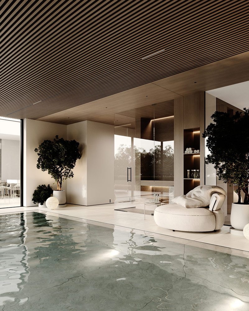 Harmonia i elegancja w luksusowych wnętrzach domu