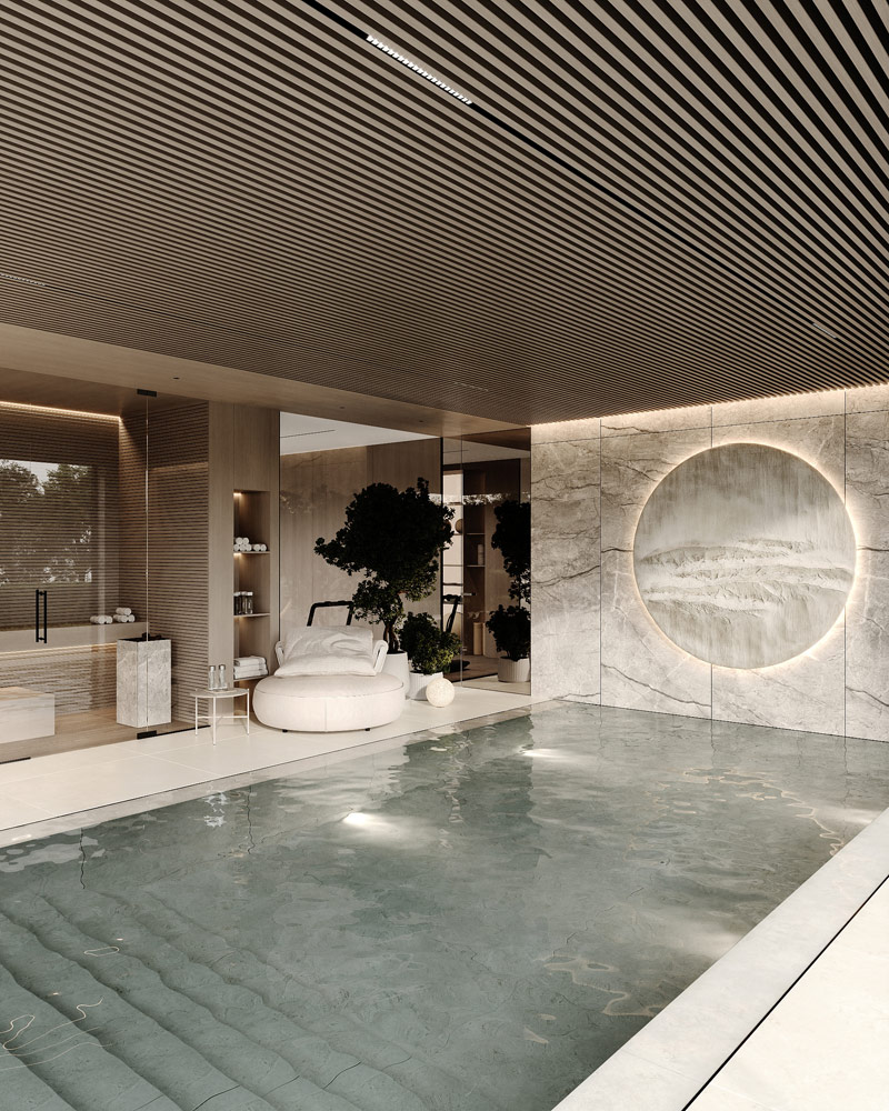 Harmonia i elegancja w luksusowych wnętrzach domu