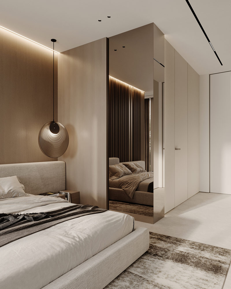 Harmonia i elegancja w luksusowych wnętrzach domu