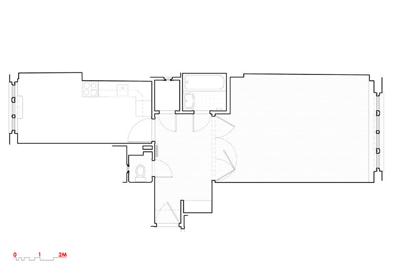 Oryginalne mieszkanie w kamienicy z lat 30. XX wieku